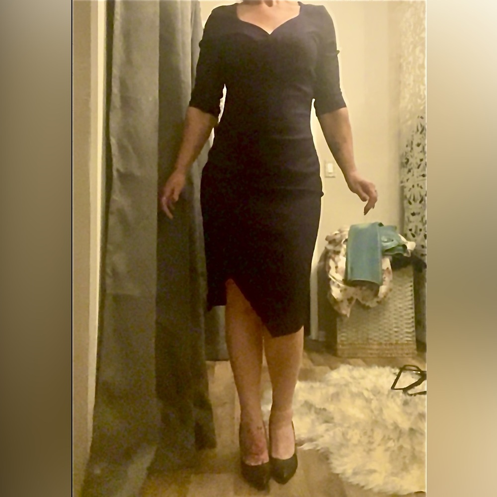 Navy Blue Dress